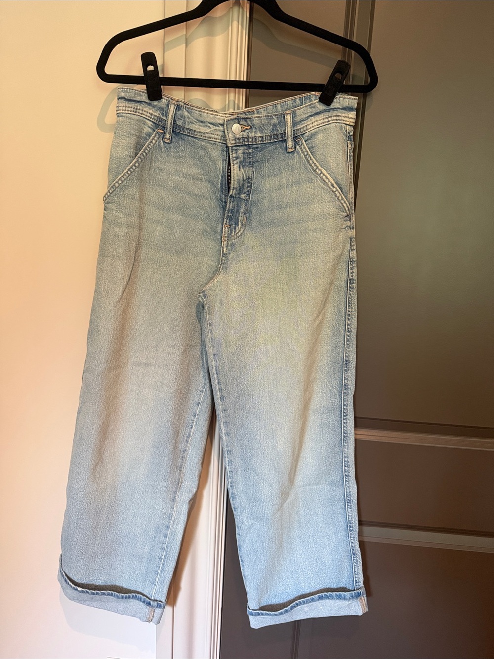 Pilcro Light Blue Boyfriend Jeans